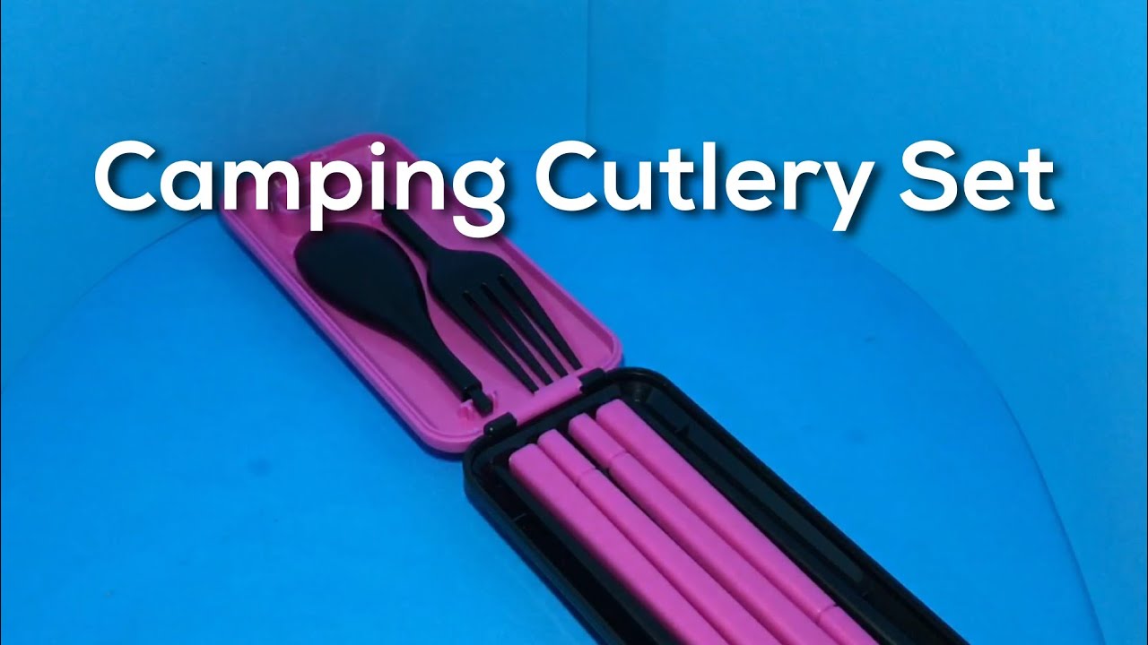 Camping Cutlery Set YouTube