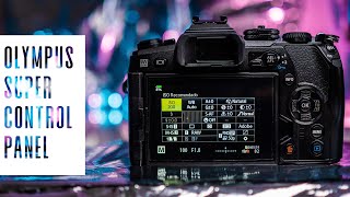Configuración de cámaras Olympus OM-D | Super Control Panel