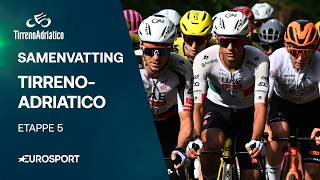 Del Toro Jaagt Op Dubbelslag Tirreno-Adriatico 2026 Samenvatting Etappe 5