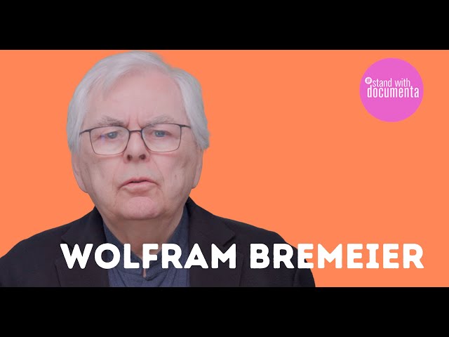 Wolfram Bremeier #standwithdocumenta