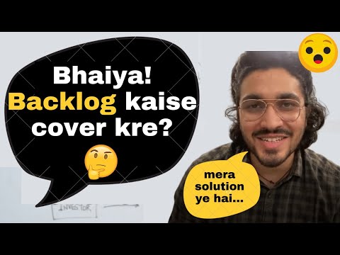 BACKLOG Kaise Cover Kre? 🤔😳🔥 | Aman Dhattarwal | Apni Kaksha #shorts
