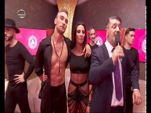 Иракли Макацария и Саломе Чачуа. Самба - второе шоу Live. 28.04.2017