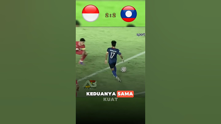 higlights babak pertama piala AFF 2024 Indonesia ( 2 ) VS Laos ( 2 )   #highlightsindonesiavslaos