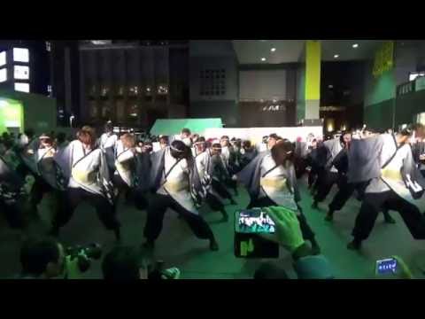 香川大学よさこい連"風華"　龍馬よさこい16　JR京都駅駅前広場特設会場（1日目）