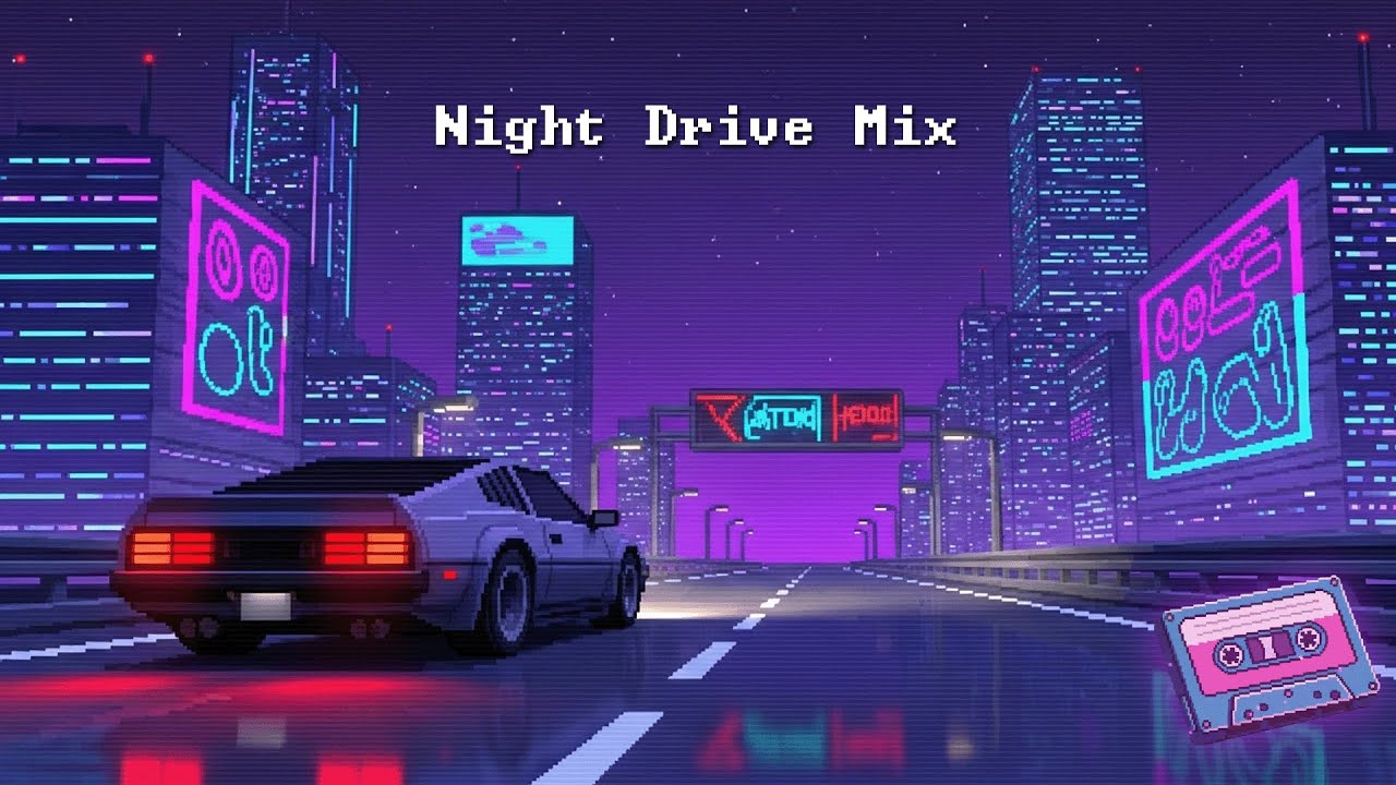 Lo-fi Night Drive | Chill Beats to Relax & Study