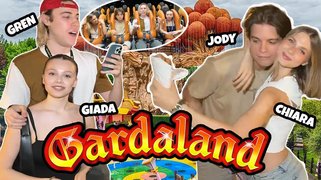 GRENBAUD E JODY A GARDALAND CON LE FIDANZATE!