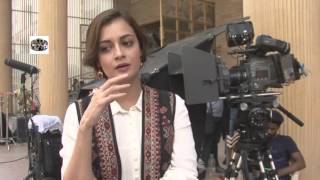 Dia Mirza & Mohammad Reza Golzar at On Location Shoot Of Film Salaam Mumbai 3