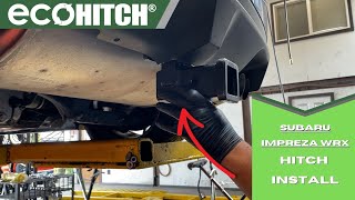How To Install A Subaru Impreza Wrxsti Trailer Hitch By Ecohitch X7261