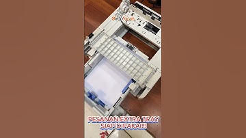 EXTRA TRAY SIAP PAKAI !! TAK PERLU RIBET #shorts #video #printer #bisnispercetakan #viral #fyp
