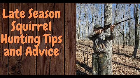 Late Season Squirrel Hunting Tips and Advice