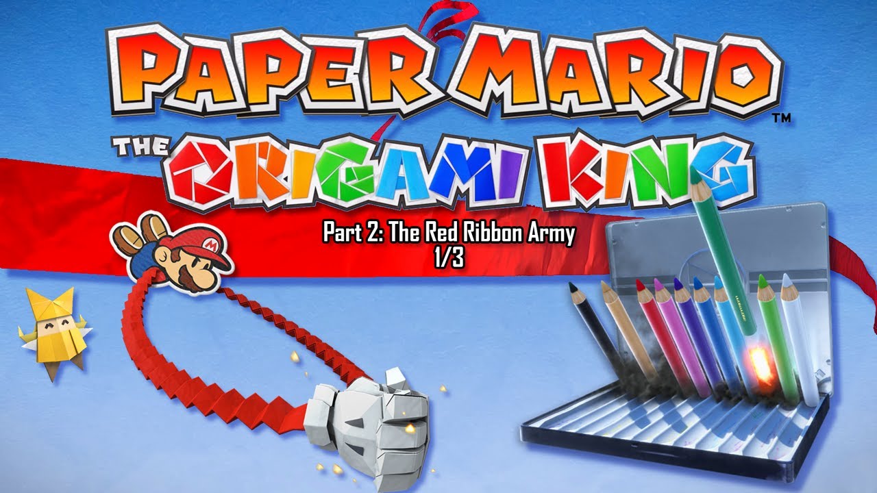 The Red Ribbon Army Paper Mario The Origami King 100 Playthrough