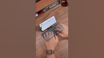 A foldable keyboard that can only be put in your pocket?!#BluetoothKeyboard #shorts