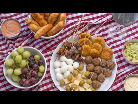 Bandeja de pasapalos venezolanos