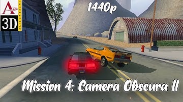 KITT vs Drone | Knight Rider: The Game Mission 4 - Camera Obscura 2 - Aureal 3D Gameplay