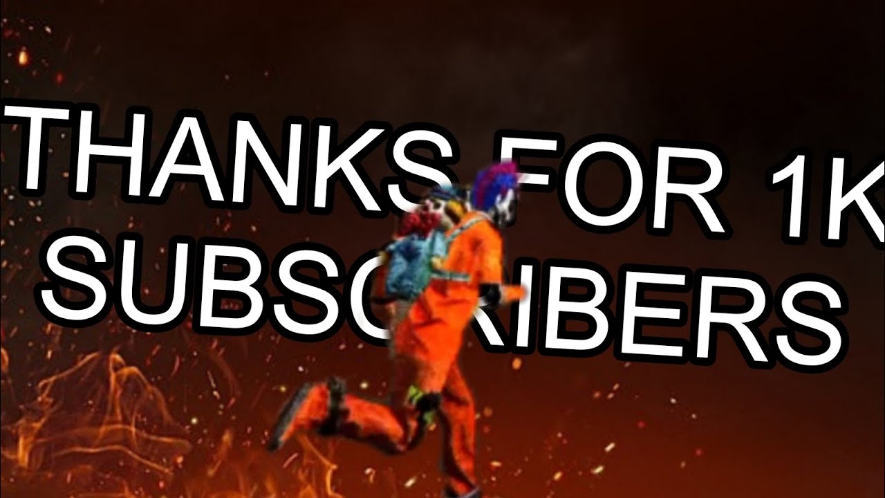 Thanks for 1k subscribers ️1k Special video#freefire#viralvideo - YouTube