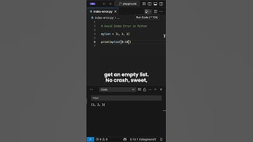 Why Your Code Keeps Crashing With Lists!