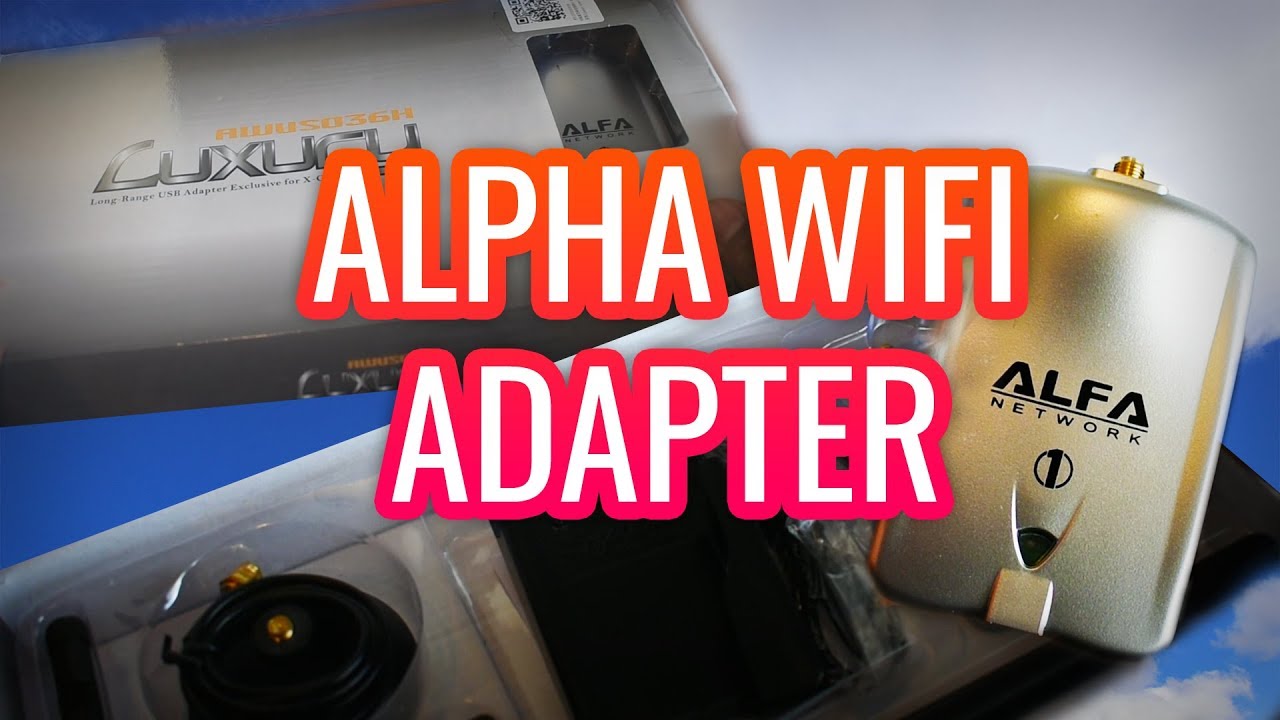 ALPHA USB WIFI ADAPTER UNBOXING YouTube