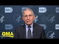 Fauci speaks out before receiving 1st dose of COVID-19 vaccine l GMA