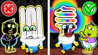 LionET | Colorful Light Bulb | Cartoon for Kids screenshot 1