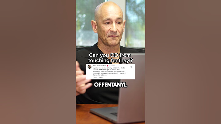 The ONLY type of fentanyl that works from touching it