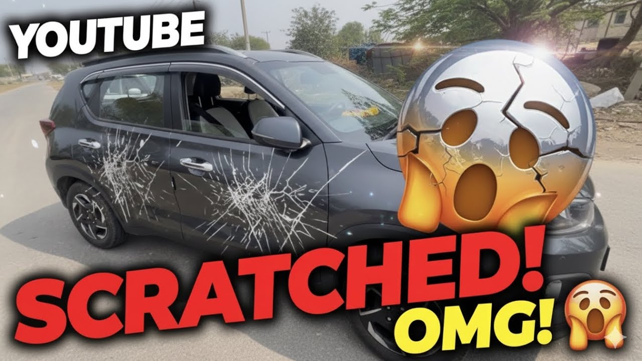 Kisi Ki Nazar Lag Gayi! 😱 Extreme Scratches on my Kia Sonet.