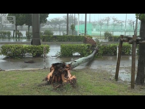 沖縄・先島諸島に台風最接近“猛烈な風”石垣島では停電も　関東も“警報級大雨”恐れ【スーパーJチャンネル】(2026年10月23日)