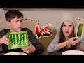 CANDY CANE vs REAL FOOD!!