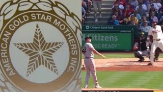 Nick Castellanos hits homerun seconds after announcer tributes fallen soldiers…