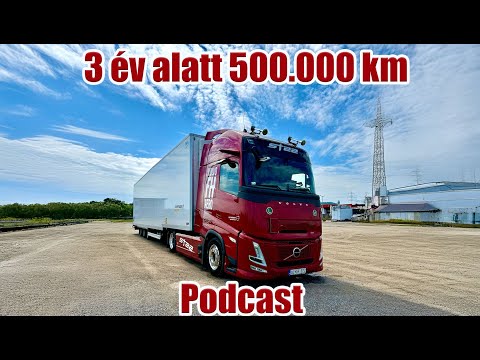 1 kamion, 3 év, 500.000 km. Prevost Podcast
