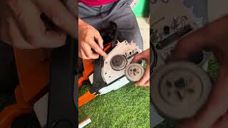 Lên Chuông Đồng Tiền Cưa STIHL MS250 Chính Hãng Germany Zalo 0985428679#quangthaigialai