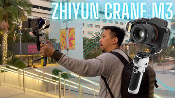 Zhiyun Crane M3 First Look: Smallest Gimbal To Handle a Full Frame Sony with 20mm F1.8