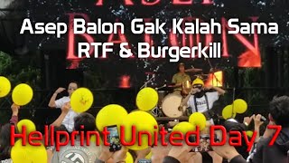 ASEP BALON Live Perform Hellprint United Day 7 2019 ( Mening jomlo & Hakan Ku Sia )