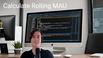 SQL to Calculate Rolling Monthly Active Users (MAU)