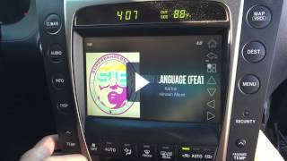 Vais Tech Ivic-5D Using Iphone In Lexus 3Gs