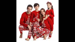 2023 Christmas Family Matching Pajamas Mom Daddy Baby Girl Boy Family Look Autumn Winter Mother screenshot 3