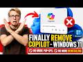Finally! Microsoft Lets You Uninstall Copilot from Windows 11 Permanently