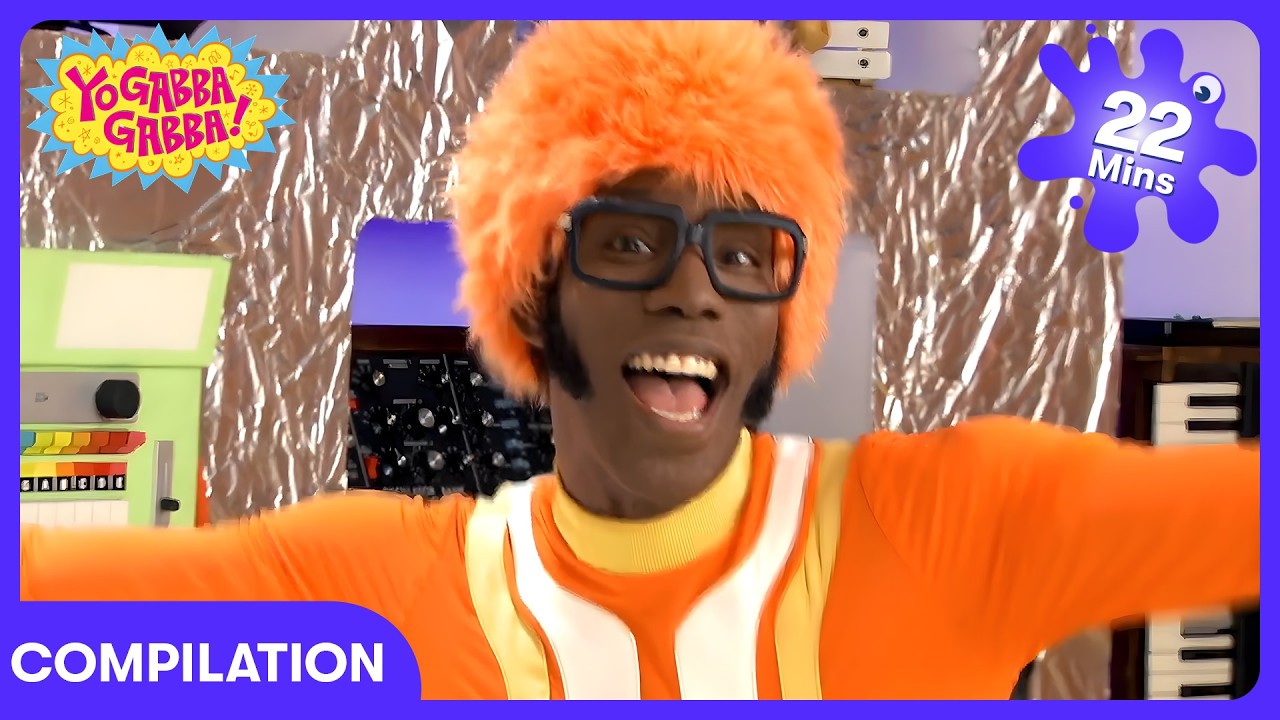 DJ Lance's Super Music and Toy Room! 😎😁🎶 | Yo Gabba Gabba