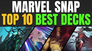 TOP 10 BEST DECKS IN MARVEL SNAP | Weekly Marvel Snap Meta Report #68