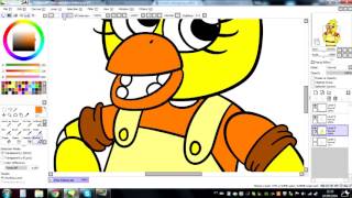 Fnaf Speed Art - Chica The Chicken- Cheatsykoopa98