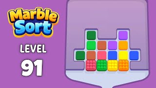 Marble Sort level 91 solution