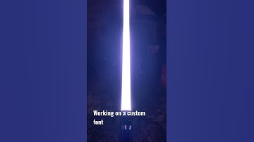 STAR WARS LIGHTSABER custom sound font #lightsaber #starwars #soundfont #shorts