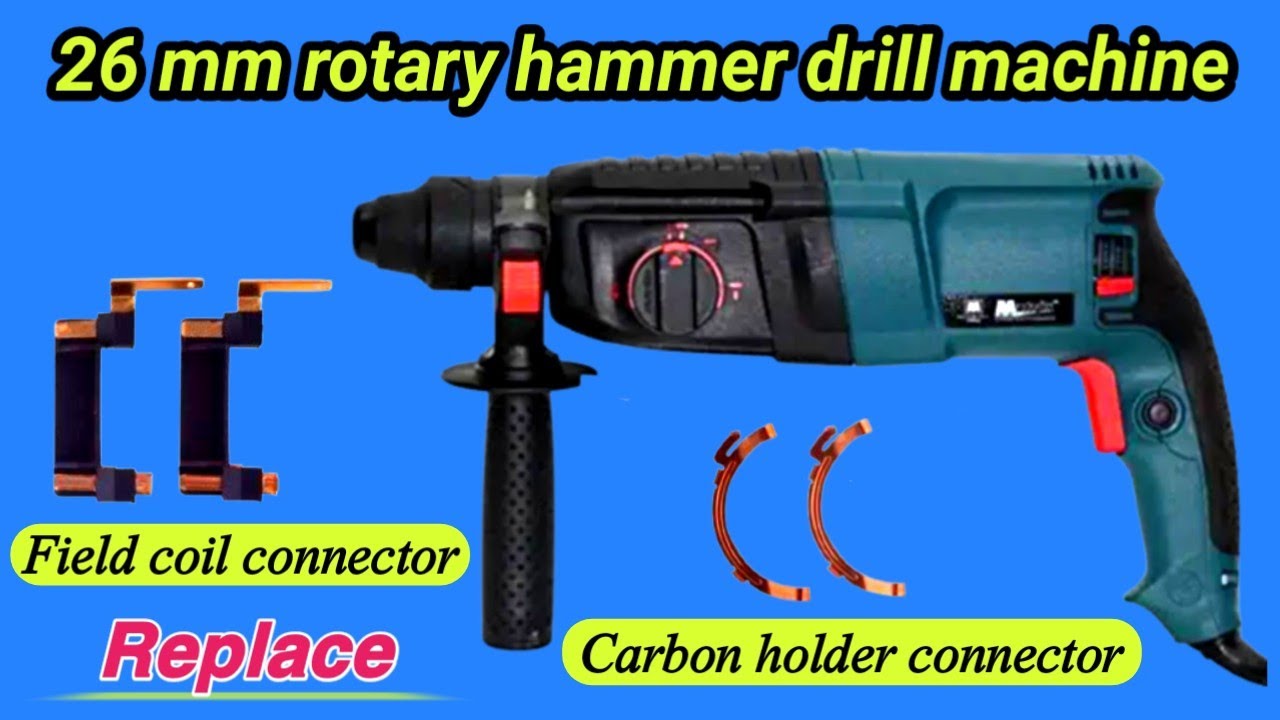 How to repair hammer drill // 26mm hammer drill machine repair