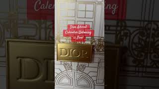 Dior advent calendar dioradventcalendar diorbeauty dior