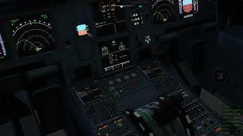 Cold start using the new A32NX A320neo systems mod (V 0.1.1 beta)