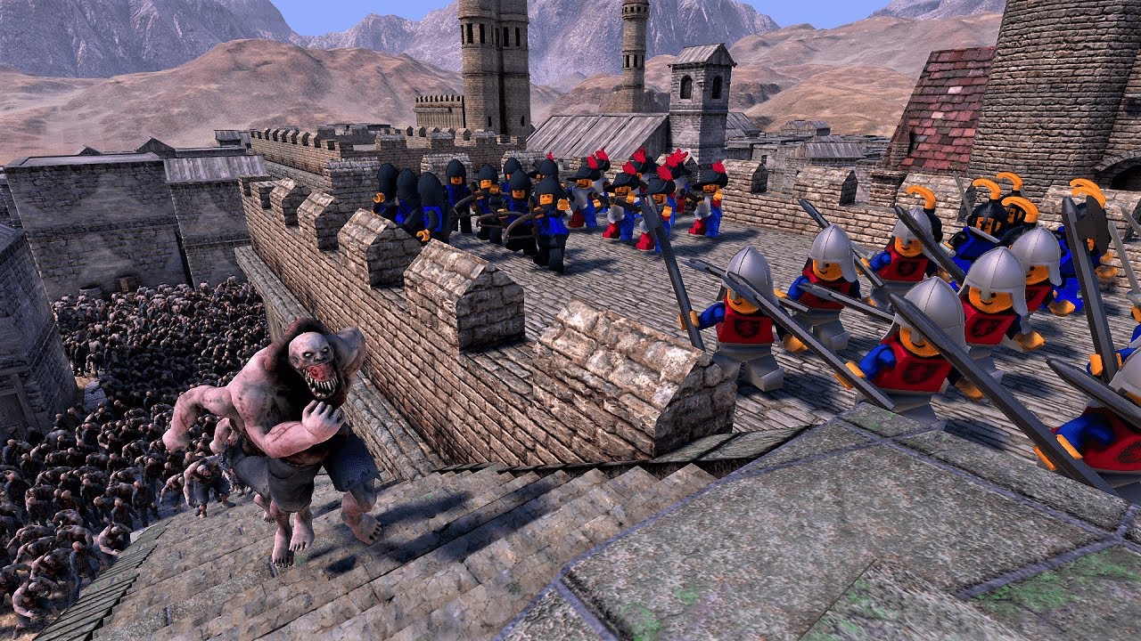 【UEBS】Rescue the archers surrounded by zombie hordes | Ultimate Epic Battle Simulator