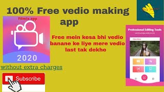 How to use Filmix app and100% Free vedio making app for the new youtuber/filmix app par vedio banaye screenshot 4