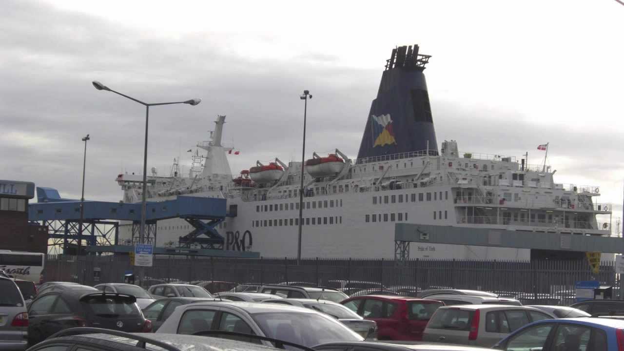 P&O Ferries Pride of York/Bruges Safety Announcement