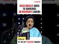 Throwback to when Asha Bhosle sang in her melodious voice to announce A R Rahman's award