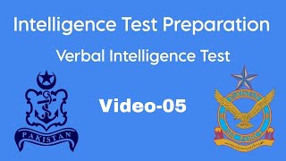 verbal Intelligence test Preparation for Pak navy Pak Air Force Pak Army || Repeated MCQs || Part-05 screenshot 4