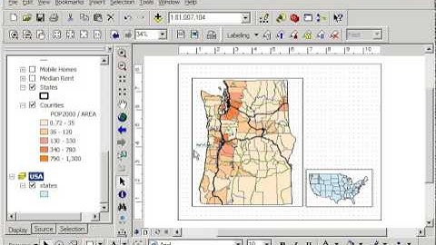 Mastering ARCGIS Presenting GIS Data 19